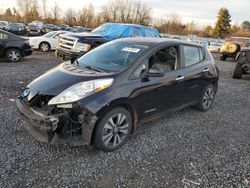 Salvage cars for sale from Copart Portland, OR: 2014 Nissan Leaf S