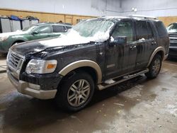 Ford Explorer salvage cars for sale: 2007 Ford Explorer Eddie Bauer