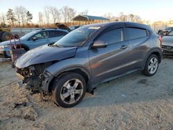 Salvage cars for sale at Spartanburg, SC auction: 2016 Honda HR-V LX