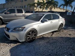 Salvage cars for sale from Copart Opa Locka, FL: 2014 Lexus GS 350