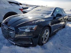 Salvage cars for sale from Copart Littleton, CO: 2018 Audi A5 Premium Plus S-Line