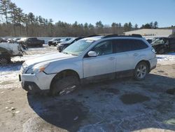 Salvage cars for sale at Windham, ME auction: 2013 Subaru Outback 3.6R Limited