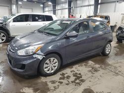 Salvage cars for sale from Copart Ham Lake, MN: 2015 Hyundai Accent GLS