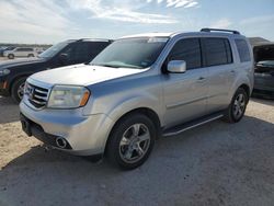 Salvage cars for sale from Copart San Antonio, TX: 2013 Honda Pilot EXL