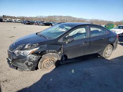 Salvage cars for sale at Assonet, MA auction: 2017 Chevrolet Cruze LS