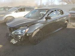 Nissan salvage cars for sale: 2017 Nissan Sentra SR Turbo