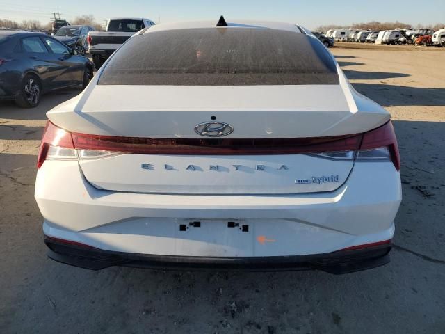 2022 Hyundai Elantra Blue