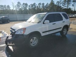 2002 Honda CR-V EX en venta en Harleyville, SC