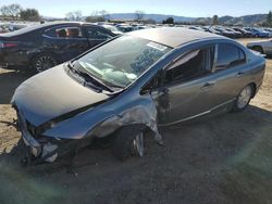 Salvage cars for sale at San Martin, CA auction: 2008 Honda Civic Hybrid