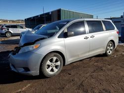 Salvage cars for sale at Colorado Springs, CO auction: 2015 Toyota Sienna