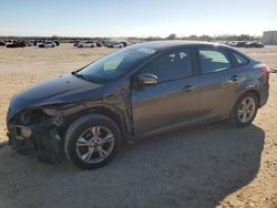 Salvage cars for sale at San Antonio, TX auction: 2014 Ford Focus SE