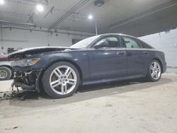 Salvage cars for sale at Candia, NH auction: 2017 Audi A6 Premium