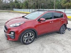 Salvage cars for sale at Fort Pierce, FL auction: 2021 KIA Sportage EX