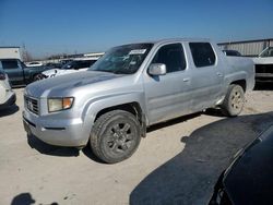 Honda Ridgeline salvage cars for sale: 2007 Honda Ridgeline RTL