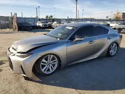 Lexus is salvage cars for sale: 2021 Lexus IS 300