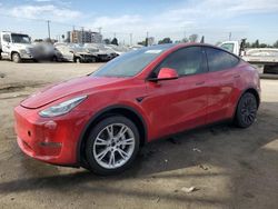 Salvage cars for sale from Copart Los Angeles, CA: 2023 Tesla Model Y