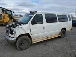 Salvage cars for sale at Oklahoma City, OK auction: 2003 Ford Econoline E350 Super Duty Wagon