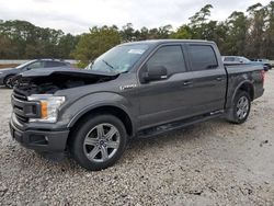 Salvage cars for sale from Copart Houston, TX: 2018 Ford F150 Supercrew