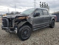 Salvage cars for sale at Columbus, OH auction: 2015 Ford F150 Supercrew