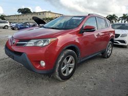 Salvage cars for sale at Opa Locka, FL auction: 2014 Toyota Rav4 XLE