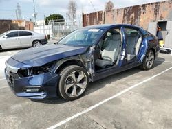 Salvage cars for sale at Wilmington, CA auction: 2018 Honda Accord Touring