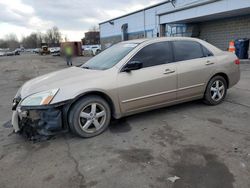 Salvage cars for sale at New Britain, CT auction: 2005 Honda Accord EX