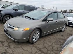 Honda Civic salvage cars for sale: 2008 Honda Civic LX