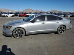 Carros salvage a la venta en subasta: 2024 Honda Accord Hybrid Sport