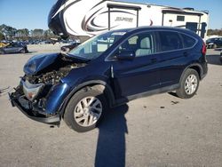 Salvage cars for sale from Copart Dunn, NC: 2016 Honda CR-V EXL