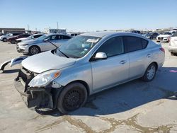 Salvage cars for sale at Grand Prairie, TX auction: 2014 Nissan Versa S