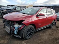 Salvage cars for sale at Brighton, CO auction: 2018 Chevrolet Equinox LT