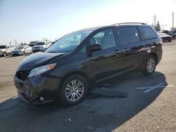 Toyota Sienna xle salvage cars for sale: 2013 Toyota Sienna XLE