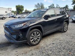 Salvage cars for sale at Opa Locka, FL auction: 2021 Toyota Rav4 XLE Premium