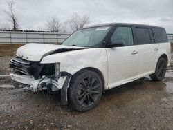 Salvage cars for sale at Houston, TX auction: 2019 Ford Flex SEL