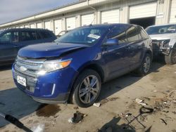 Vehiculos salvage en venta de Copart Louisville, KY: 2013 Ford Edge SEL