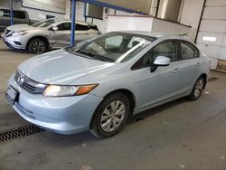 Salvage cars for sale from Copart Pasco, WA: 2012 Honda Civic LX