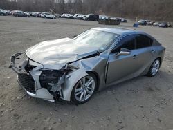 Salvage cars for sale at Marlboro, NY auction: 2021 Lexus IS 300