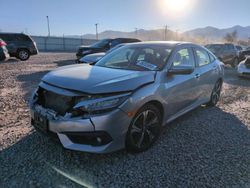 Salvage cars for sale from Copart Magna, UT: 2018 Honda Civic Touring