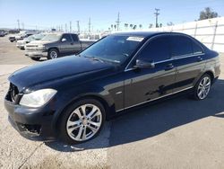 Salvage cars for sale from Copart Sun Valley, CA: 2012 Mercedes-Benz C 250