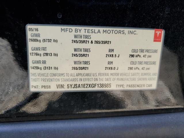 2016 Tesla Model S