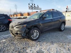 Jeep salvage cars for sale: 2019 Jeep Cherokee Latitude