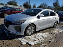 Salvage cars for sale at Midway, FL auction: 2017 Hyundai Ioniq Blue