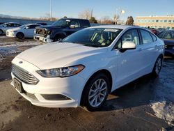 Vehiculos salvage en venta de Copart Cleveland: 2017 Ford Fusion SE