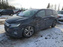 Honda Vehiculos salvage en venta: 2019 Honda Odyssey Touring