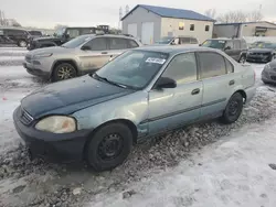 Salvage cars for sale at Barberton, OH auction: 2000 Honda Civic LX