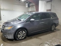 Salvage cars for sale at Leroy, NY auction: 2016 Honda Odyssey EX