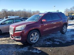 Salvage cars for sale at East Granby, CT auction: 2015 GMC Acadia Denali