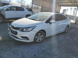 Salvage cars for sale from Copart Cartersville, GA: 2017 Chevrolet Cruze LS