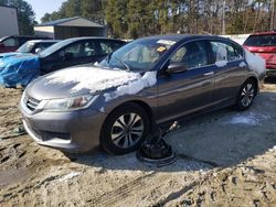 Salvage cars for sale at Seaford, DE auction: 2013 Honda Accord LX