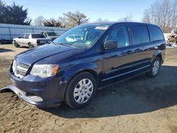 Salvage cars for sale at Windsor, NJ auction: 2016 Dodge Grand Caravan SE